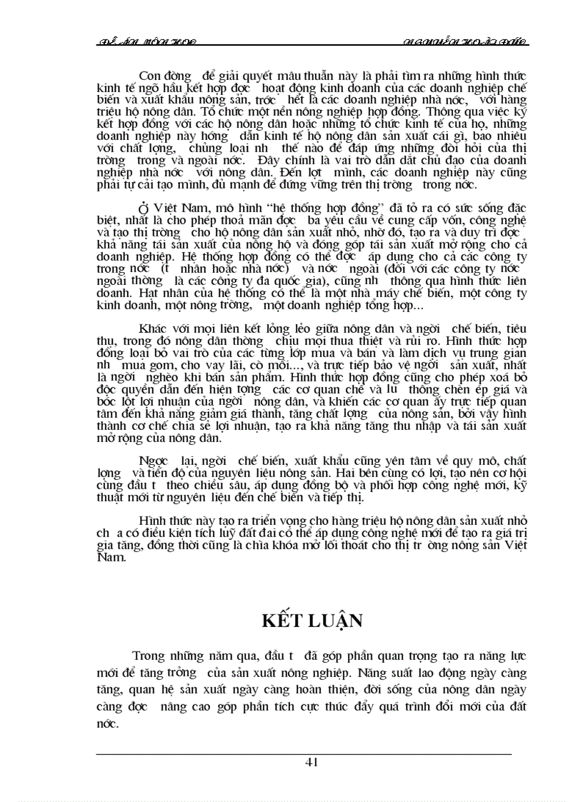 image for page Tình hình đầu tư phát triển nông nghiệp việt nam trong thời gian qua