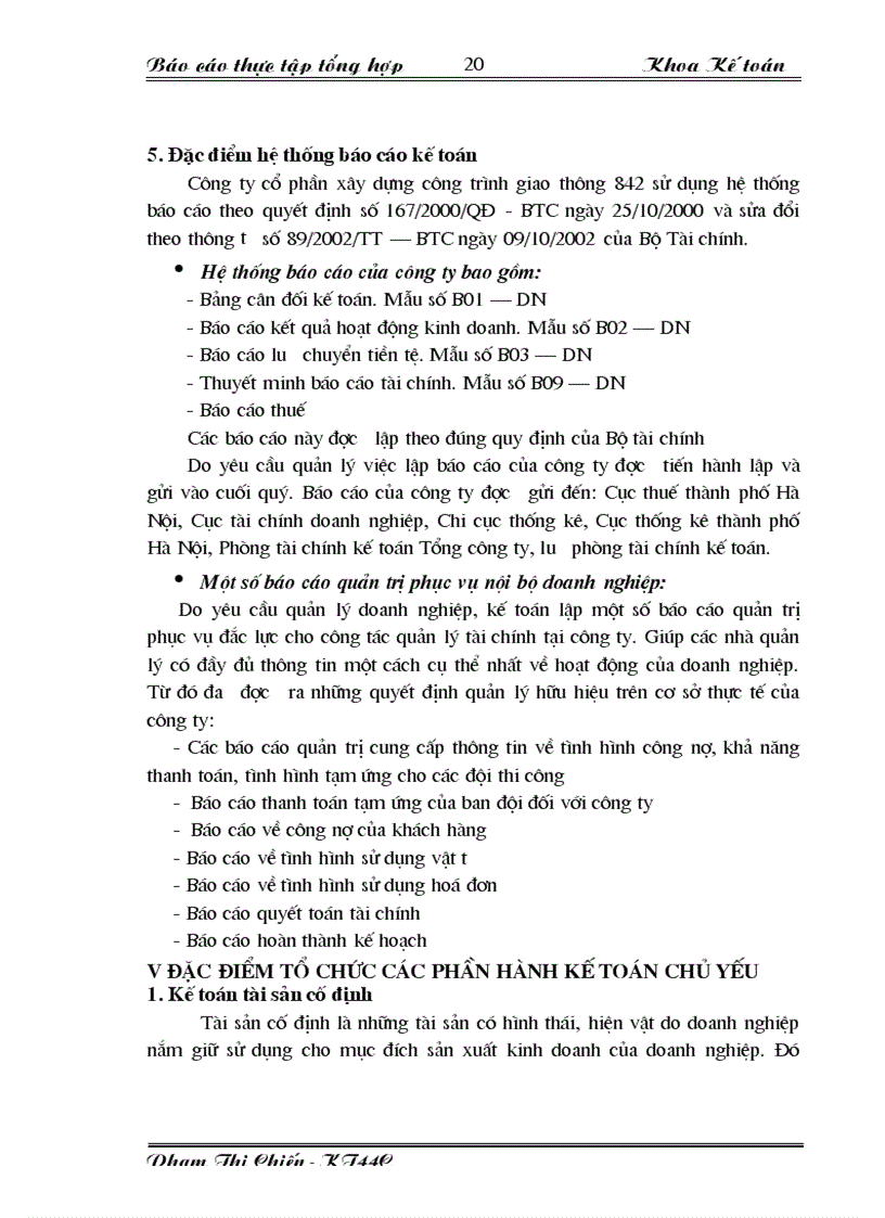 image for page Công tác kế toán tại Công ty Xây dựng Công trình giao thông 842