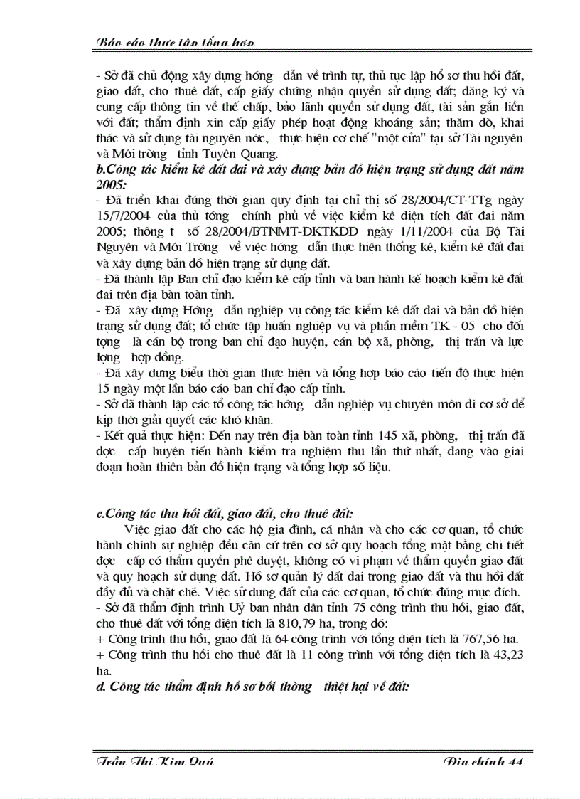 image for page Tình hình hoạt động của Sở Tài nguyên và Môi trường tỉnh Tuyên Quang