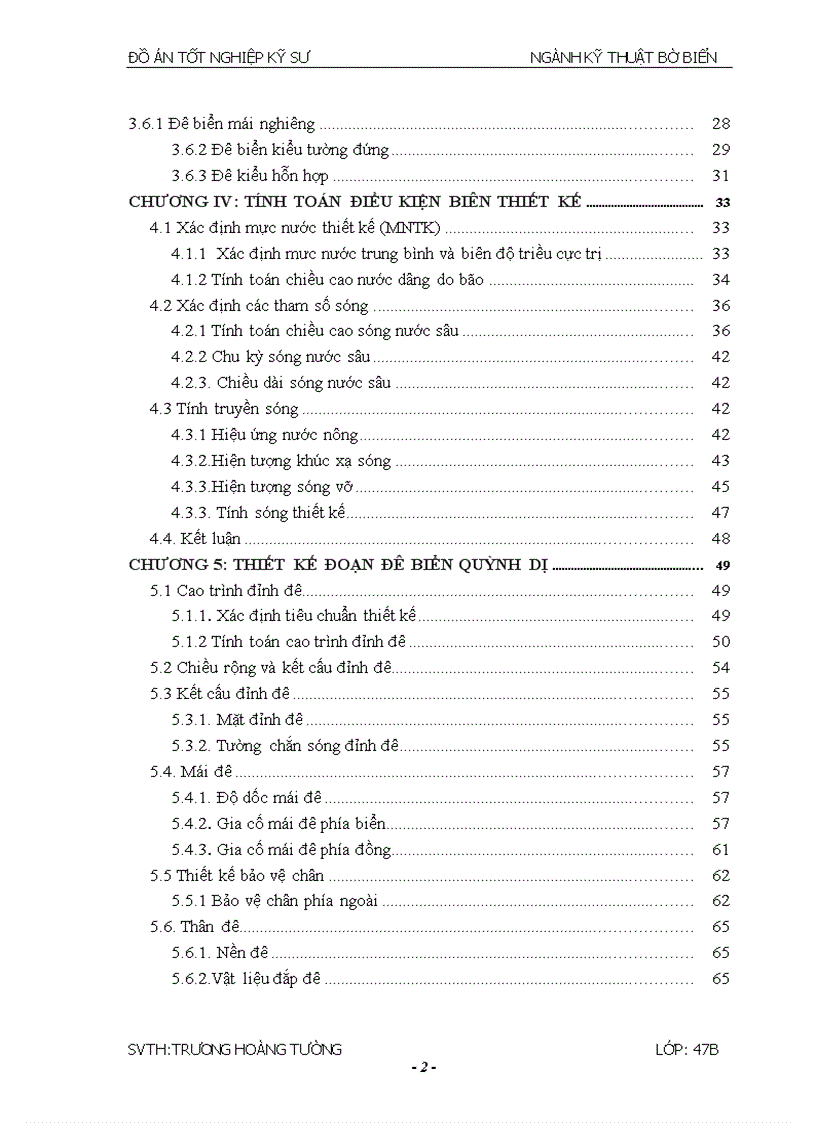 image for page Thiết kế đê Quỳnh Dị huyện Quỳnh Lưu tỉnh Nghệ An 1