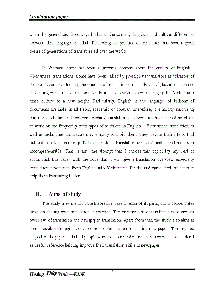 image for page Some strategies to improve translation newspaper from english into vietnamese for the undergraduated students