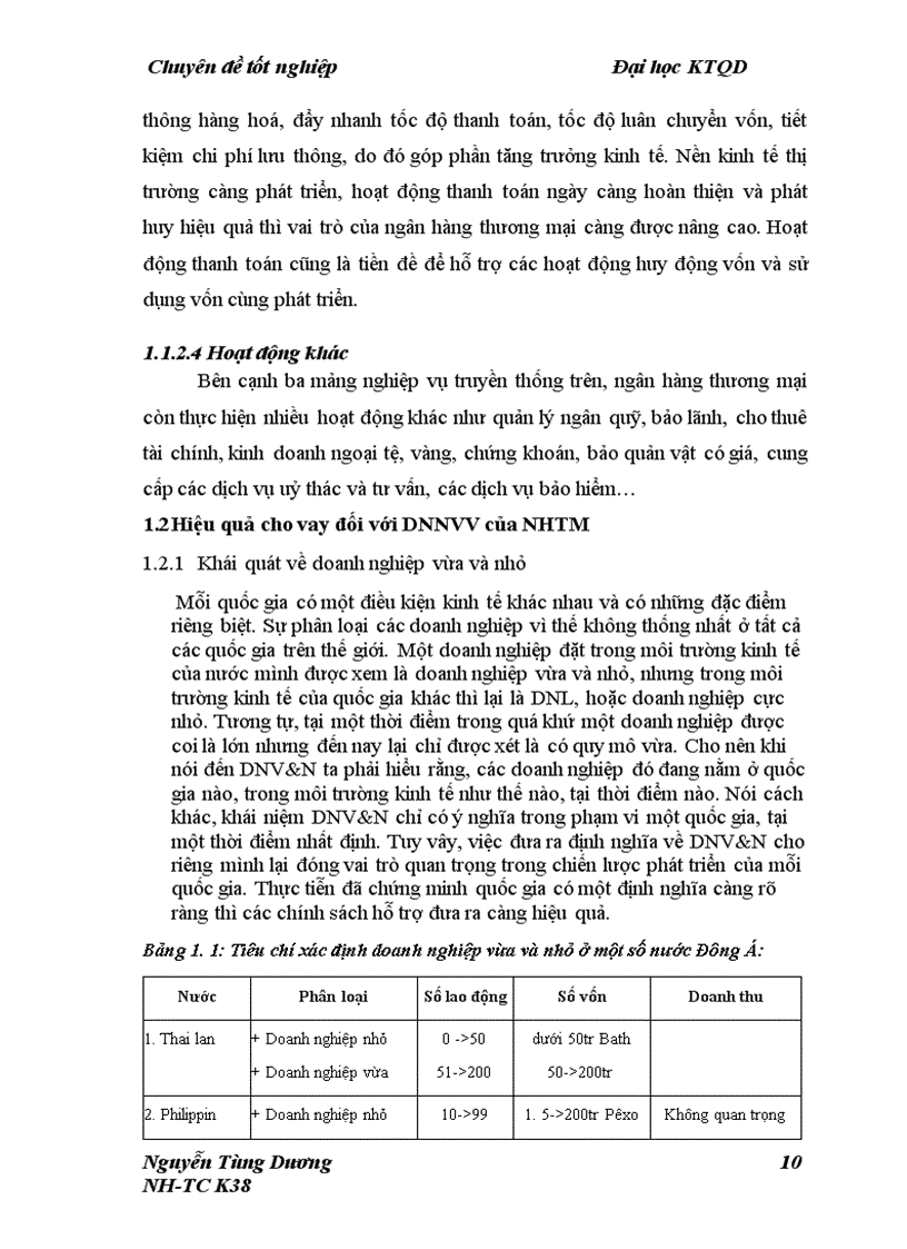 image for page Giải pháp nâng cao hiệu quả hoạt động tín dụng Ngân hàng đối với doanh nghiệp vừa và nhỏ tại Ngân hàng TMCP Ngoại Thương Việt Nam Sở Giao Dịch 1