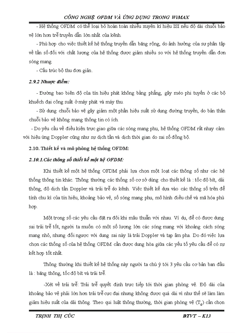 image for page CÔNG NGHỆ OFDM VÀ ỨNG DỤNG TRONG WiMAX