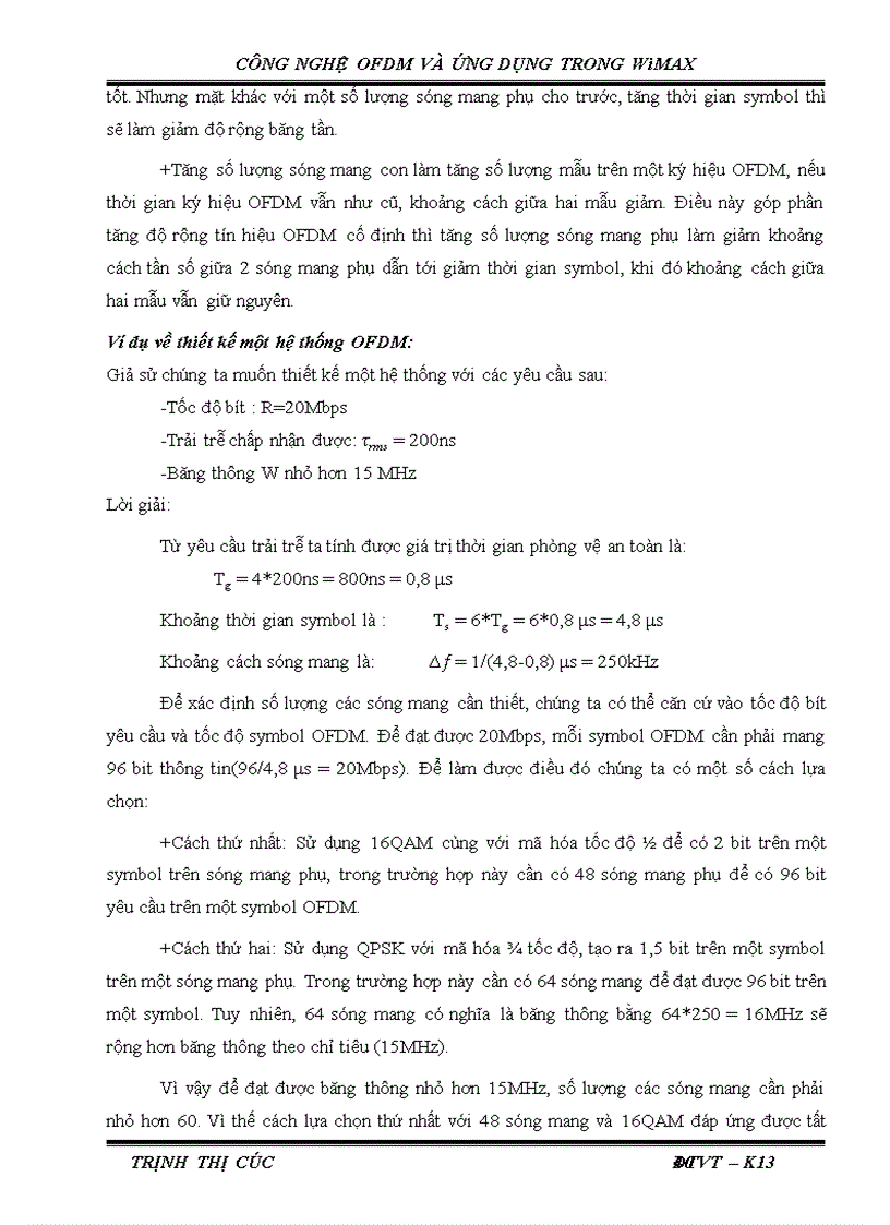 image for page CÔNG NGHỆ OFDM VÀ ỨNG DỤNG TRONG WiMAX