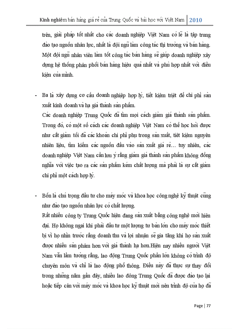 image for page Kinh nghiệm bán hàng giá rẻ của Trung Quốc và bài học kinh nghiệm với Việt Nam