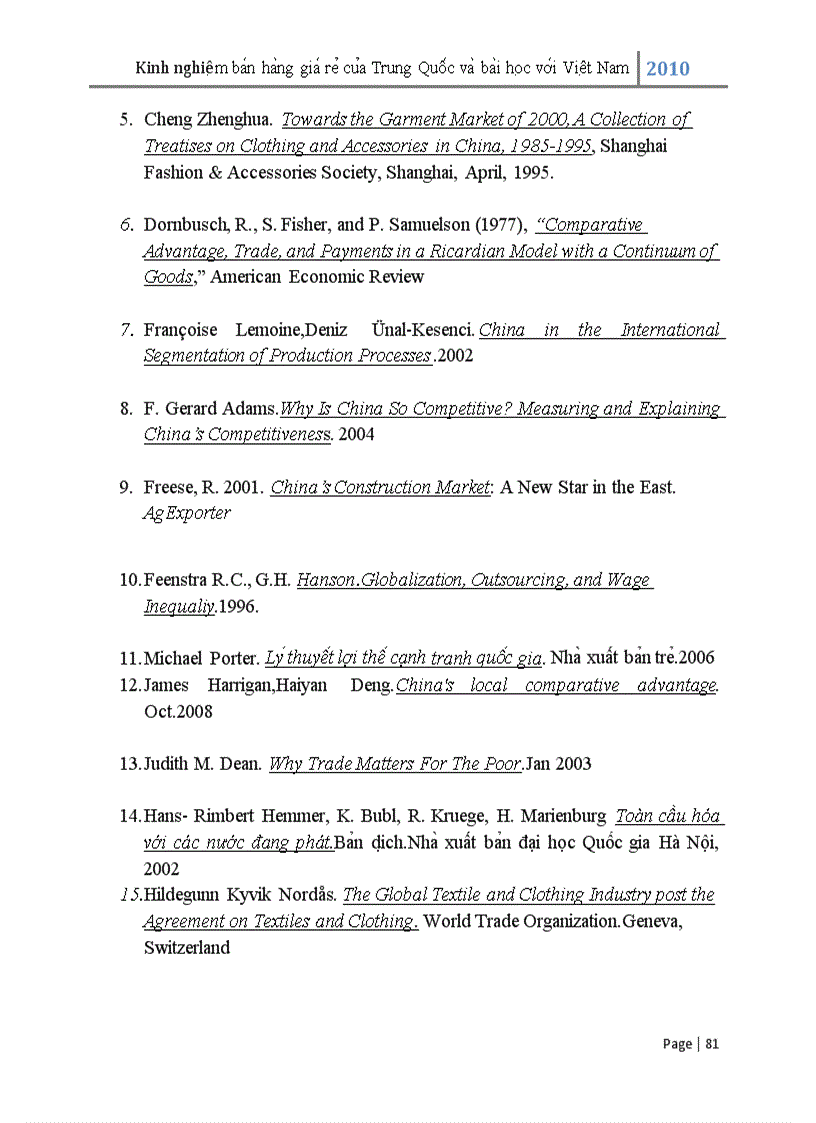 image for page Kinh nghiệm bán hàng giá rẻ của Trung Quốc và bài học kinh nghiệm với Việt Nam