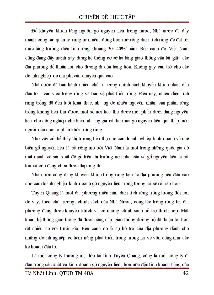 image for page Giải pháp phát triển thị trường tiêu thụ sản phẩm gỗ nguyên liệu của công ty TNHH Xây dựng và thương mại Thanh Giang