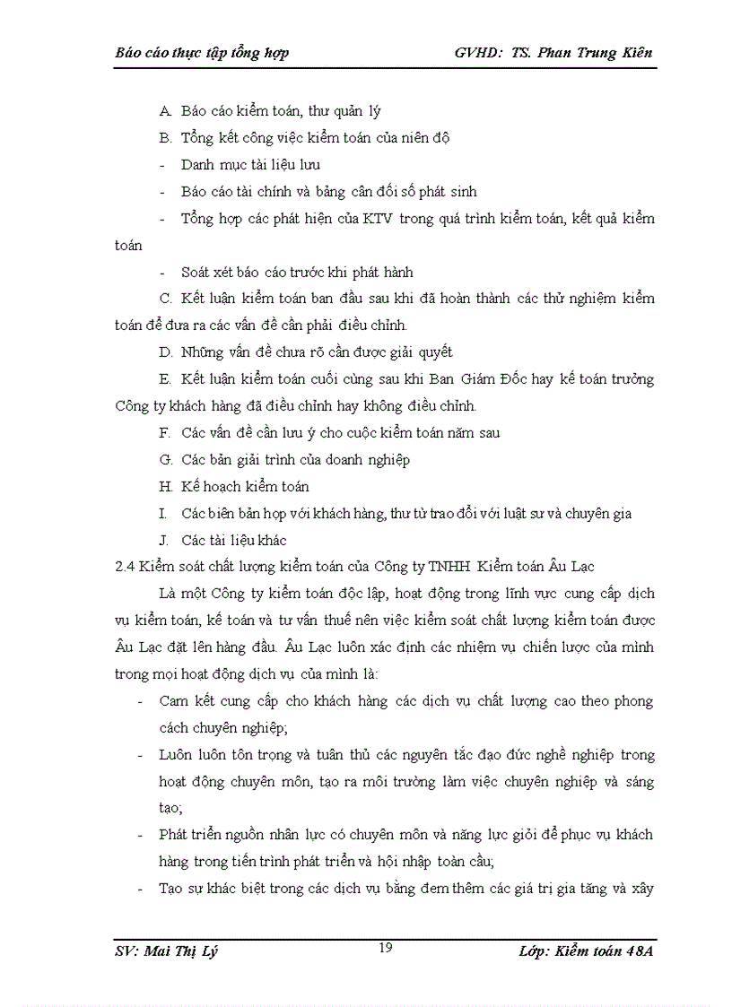 image for page Báo cáo thực tập tại Công ty TNHH Kiểm toán Âu Lạc