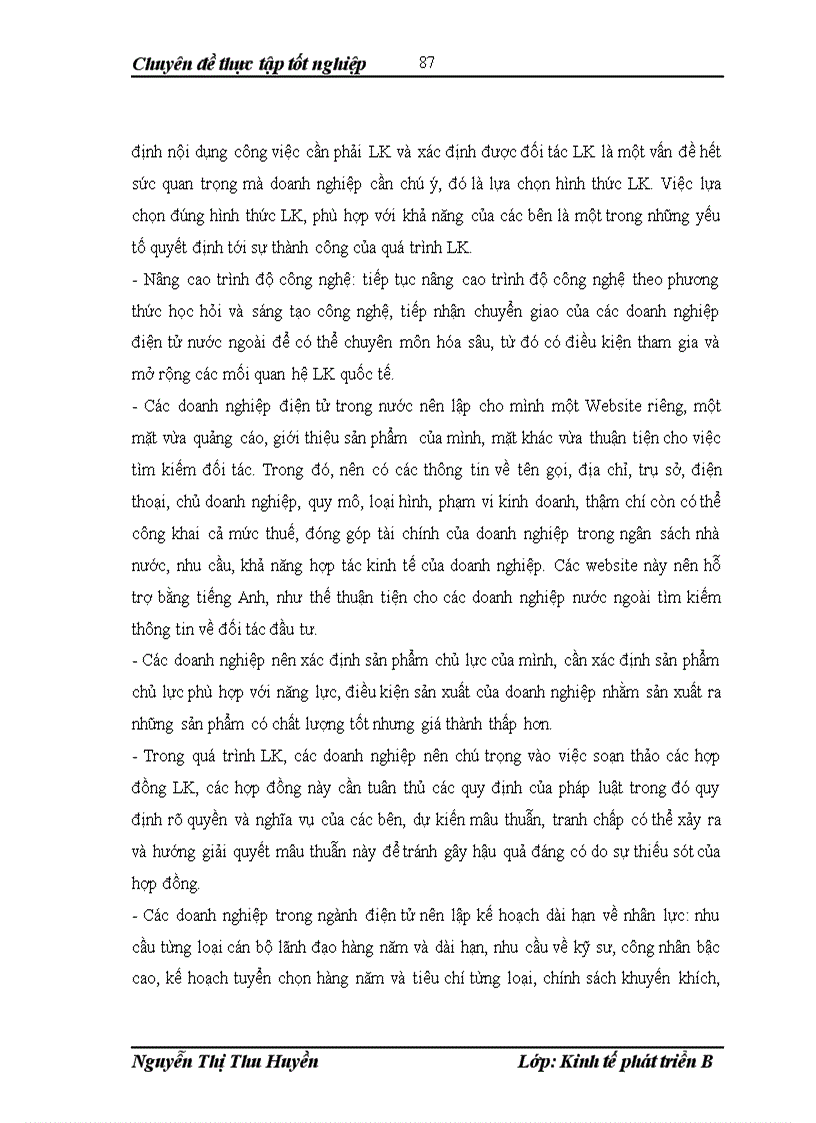image for page Nâng cao năng lực cạnh tranh của các doanh nghiệp Việt Nam trong ngành công nghiệp điện tử thông qua phương thức liên kết sản xuất quốc tế 1