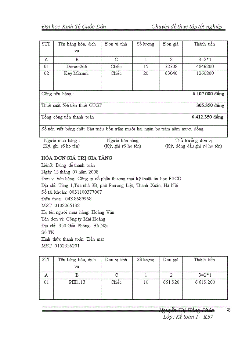 image for page Hoàn thiện công tác kế toán bán hàng và xác định kết quả kinh doanh tại Công ty cổ phần thương mại kỹ thuật tin học FSCD