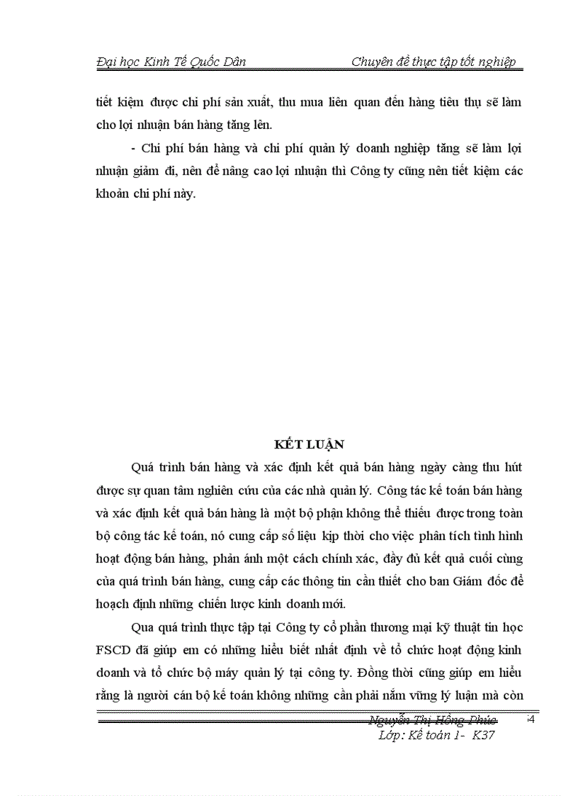 image for page Hoàn thiện công tác kế toán bán hàng và xác định kết quả kinh doanh tại Công ty cổ phần thương mại kỹ thuật tin học FSCD