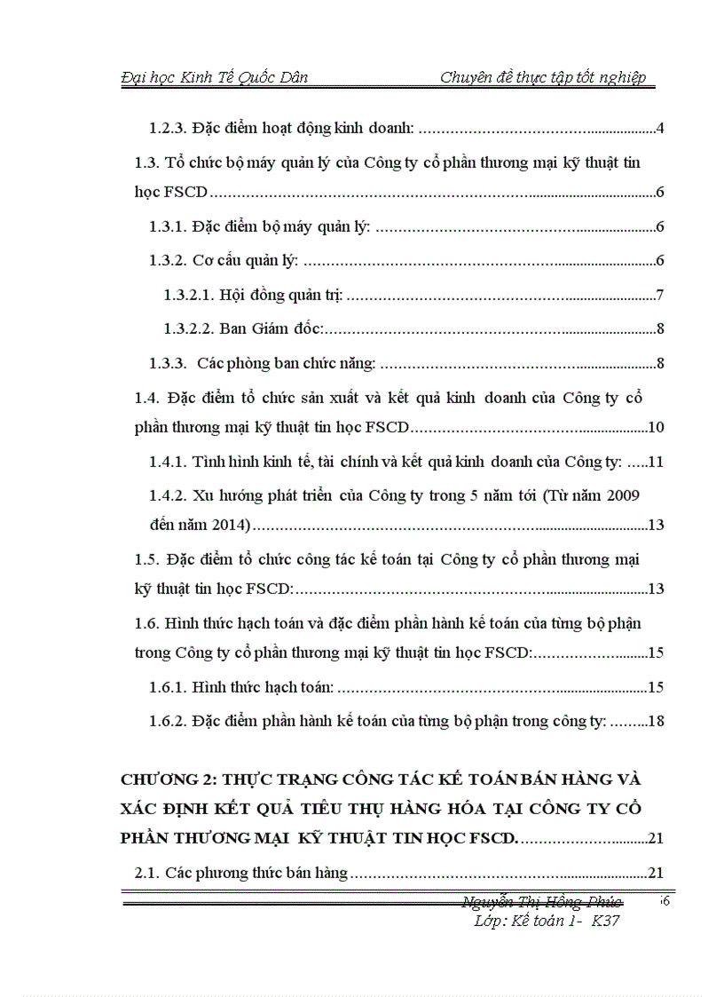 image for page Hoàn thiện công tác kế toán bán hàng và xác định kết quả kinh doanh tại Công ty cổ phần thương mại kỹ thuật tin học FSCD
