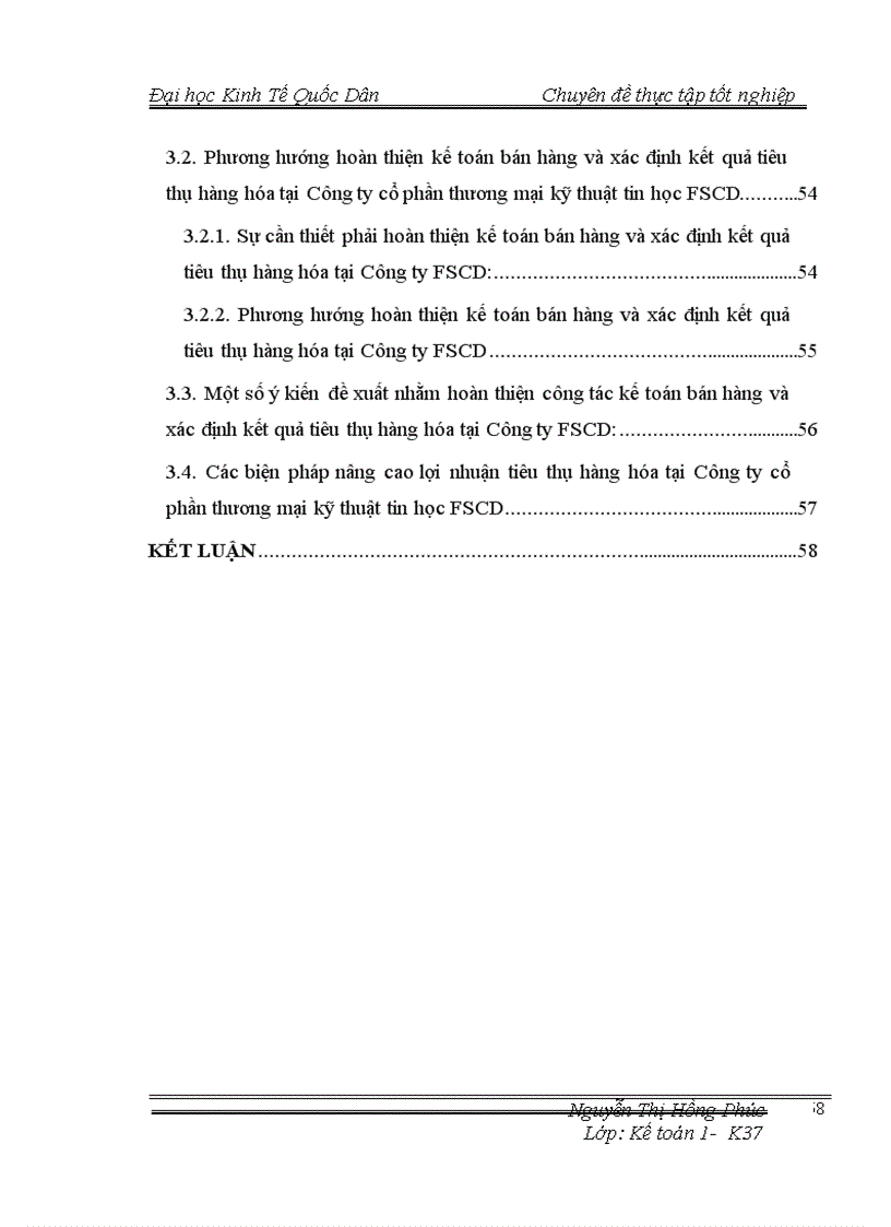 image for page Hoàn thiện công tác kế toán bán hàng và xác định kết quả kinh doanh tại Công ty cổ phần thương mại kỹ thuật tin học FSCD