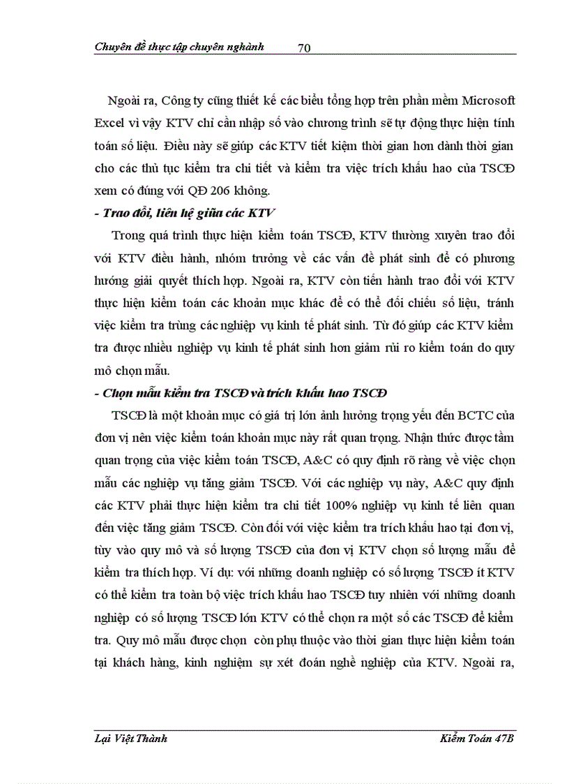image for page Hoàn thiện kiểm toán khoản mục tài sản cố định trong kiểm toán báo cáo tài chính do Chi nhánh Công ty TNHH Kiểm toán và Tư vấn A C tại Hà Nội thực hiện