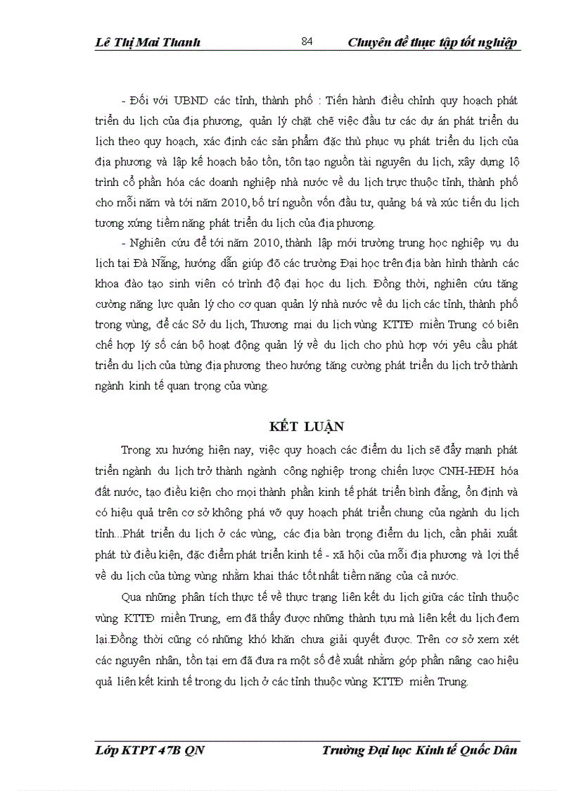 image for page Tăng cường liên kết trong hoạt động du lịch của các tỉnh thuộc vùng kinh tế trọng điểm miền Trung