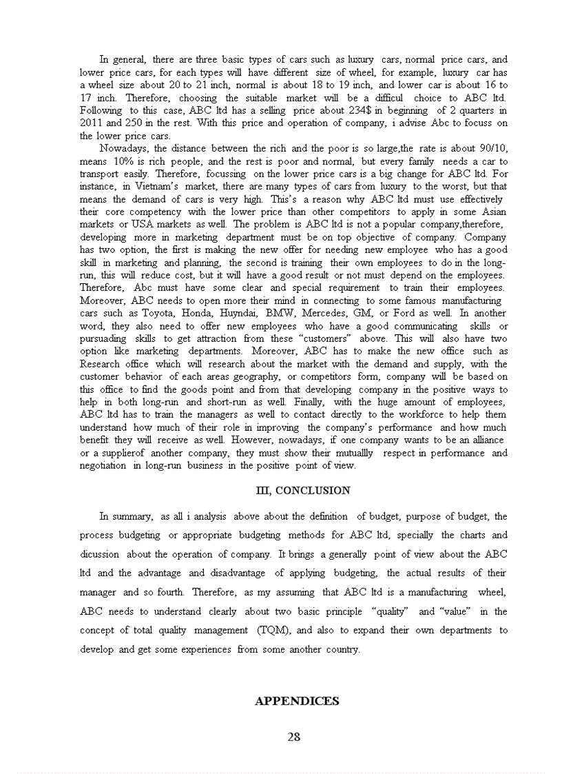 image for page Explain the principles of quality and value to the abc limited s board of directors propose methods to reduce costs and identify areas of potential improvements to abc limited