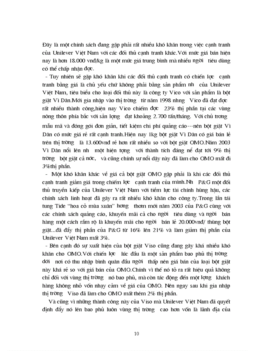 image for page Marketng mix một công cụ hiệu quả của Unilever trong việc nâng cao kết quả kinh doanh và hiệu quả cạnh tranh cho thương hiệu bột giặt Omo 1