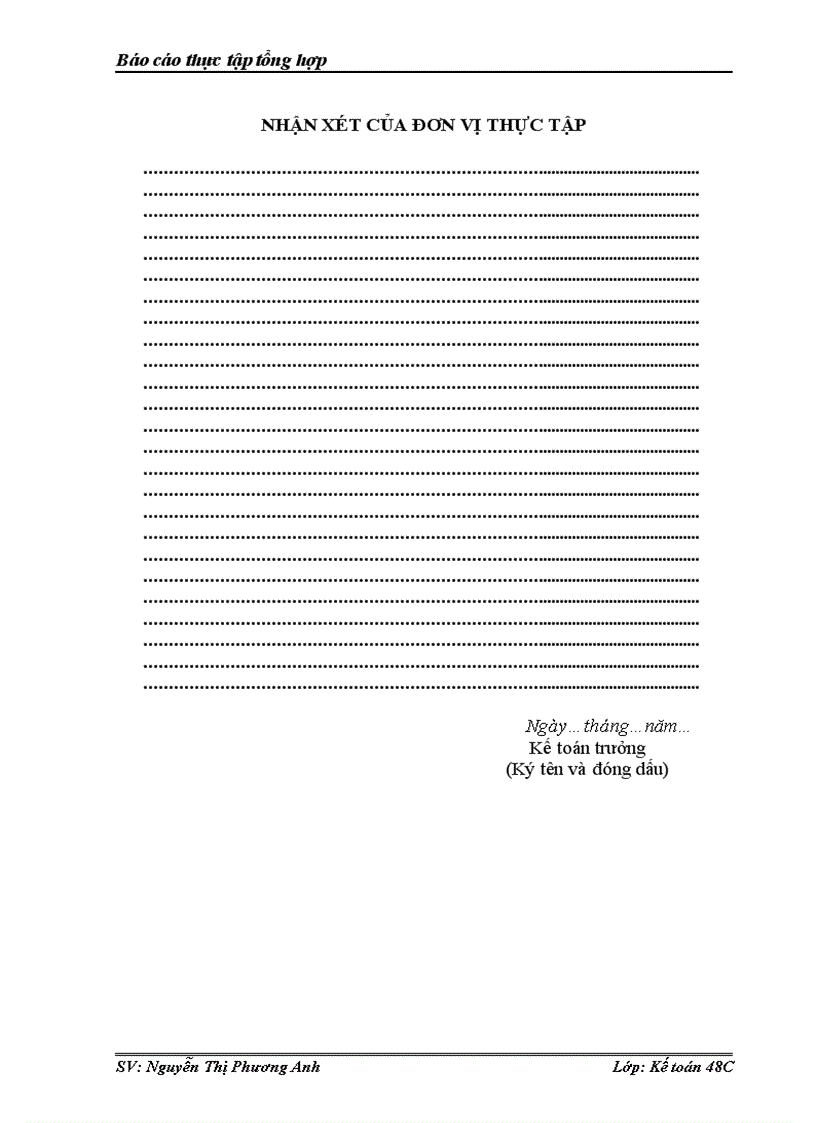 image for page Báo cáo thực tập tổng hợp tại Công ty cổ phần Dệt Hà Đông HANOSIMEX