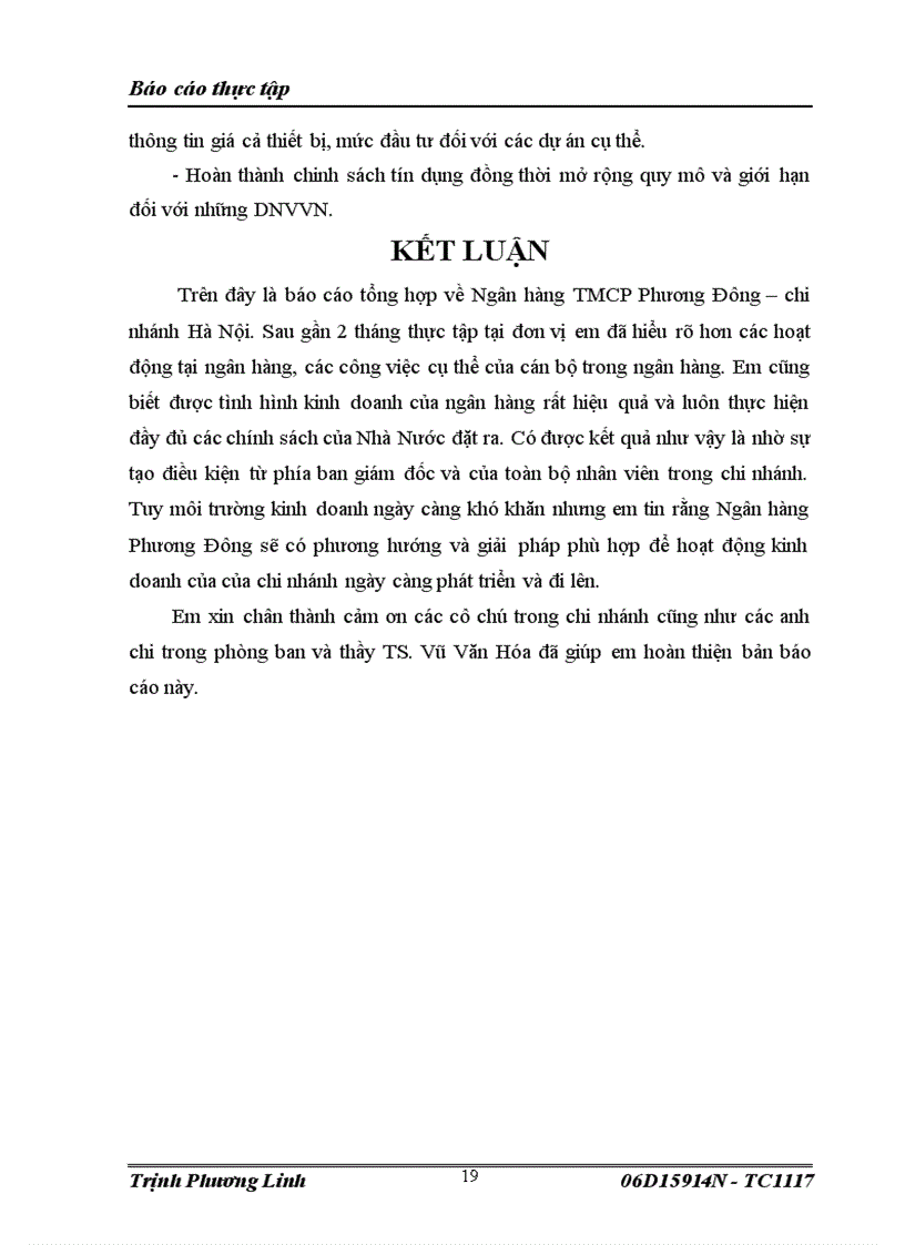 image for page Nhận xét về tình hình hoạt động kinh doanh tại chi nhánh và một số giải pháp mở rộng việc cho vay đối với doanh nghiệp vừa và nhỏ tại NHTMCP Phương Đông chi nhánh Hà Nội 1