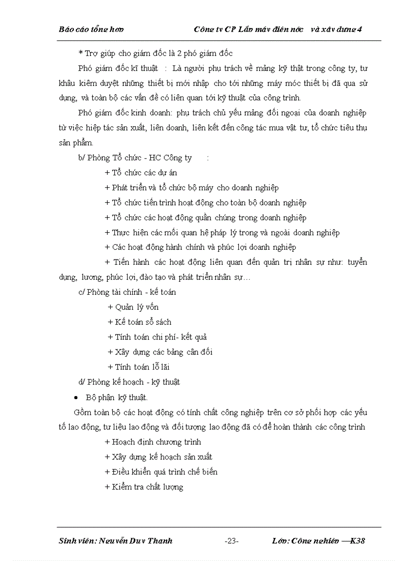 image for page Báo cáo thực tập tại Công ty CP lắp máy điện nước và xây dựng 4