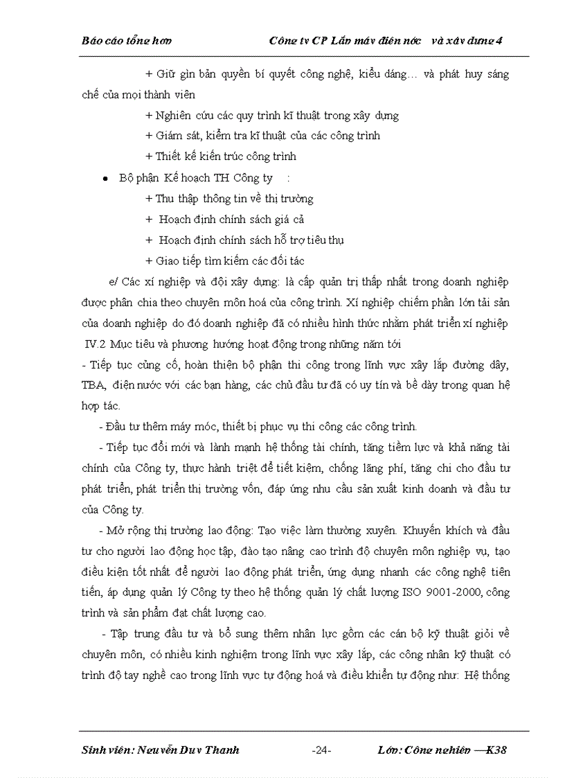 image for page Báo cáo thực tập tại Công ty CP lắp máy điện nước và xây dựng 4