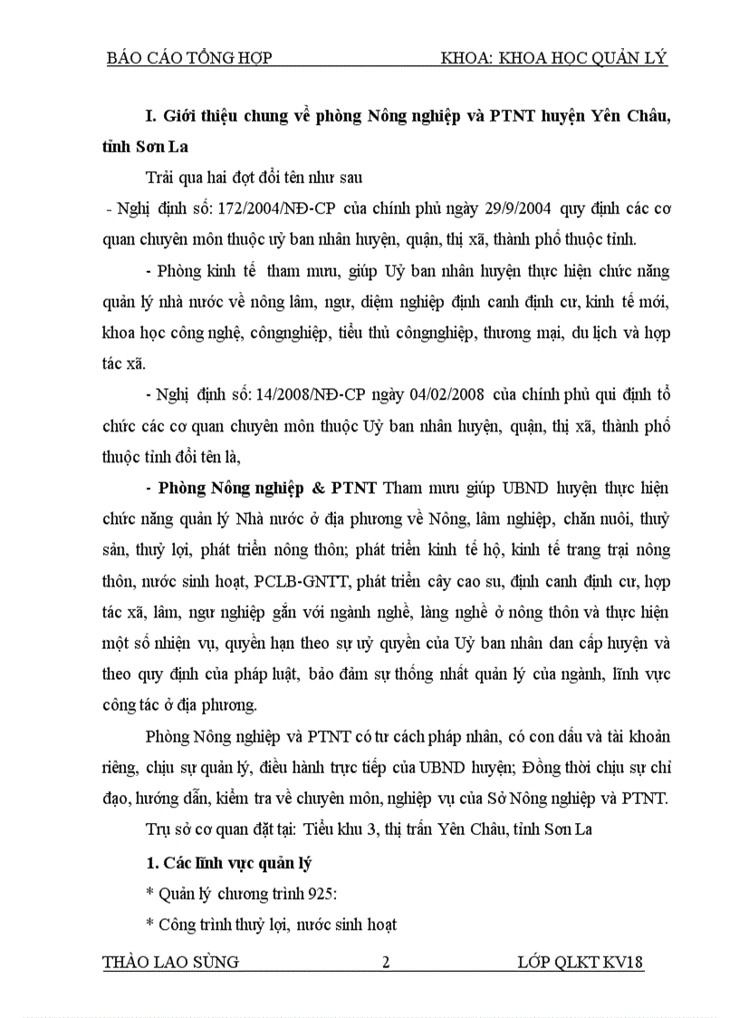 image for page Báo cáo thực tập tại phòng Nông nghiệp và phát triển nông thôn huyện Yên Châu Sơn La