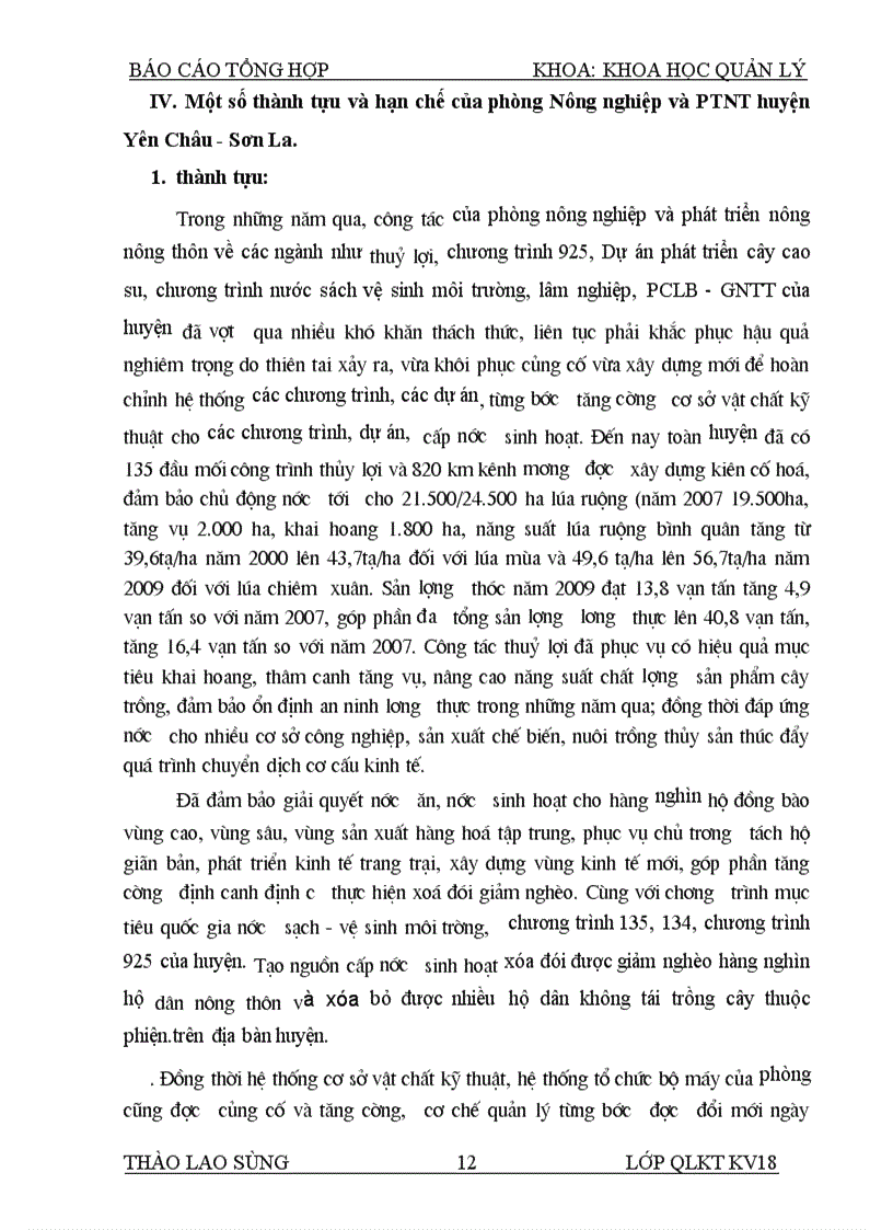 image for page Báo cáo thực tập tại phòng Nông nghiệp và phát triển nông thôn huyện Yên Châu Sơn La