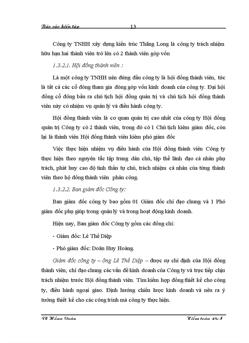 image for page Nhận xét về tổ chức kế toán tại Công ty TNHH kiến trúc xây dựng Thăng Long 1