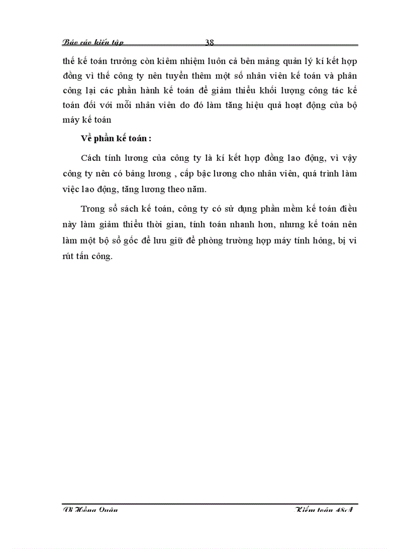 image for page Nhận xét về tổ chức kế toán tại Công ty TNHH kiến trúc xây dựng Thăng Long 1