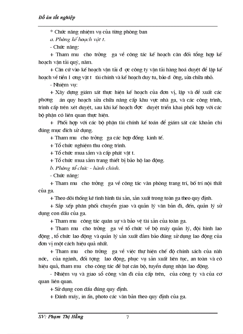 image for page Lập kế hoạch lao động tiền lương và phân phối quỹ lương cho các bộ phận và người lao động ga Giáp Bát 1