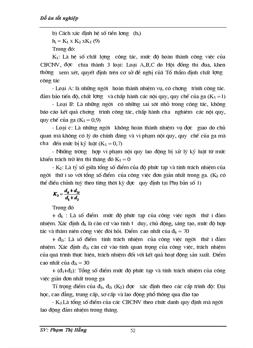 image for page Lập kế hoạch lao động tiền lương và phân phối quỹ lương cho các bộ phận và người lao động ga Giáp Bát 1
