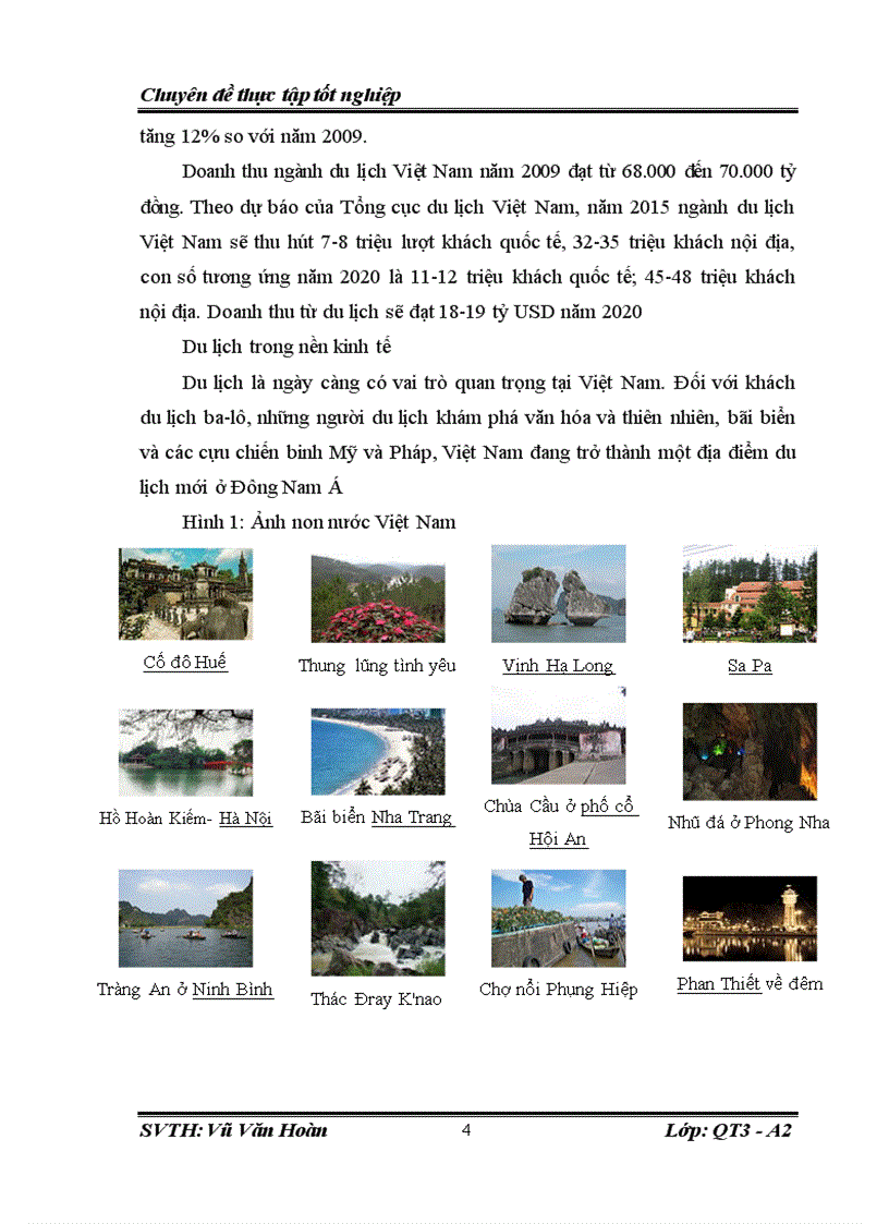 Phát triển ngành du lịch Việt Nam