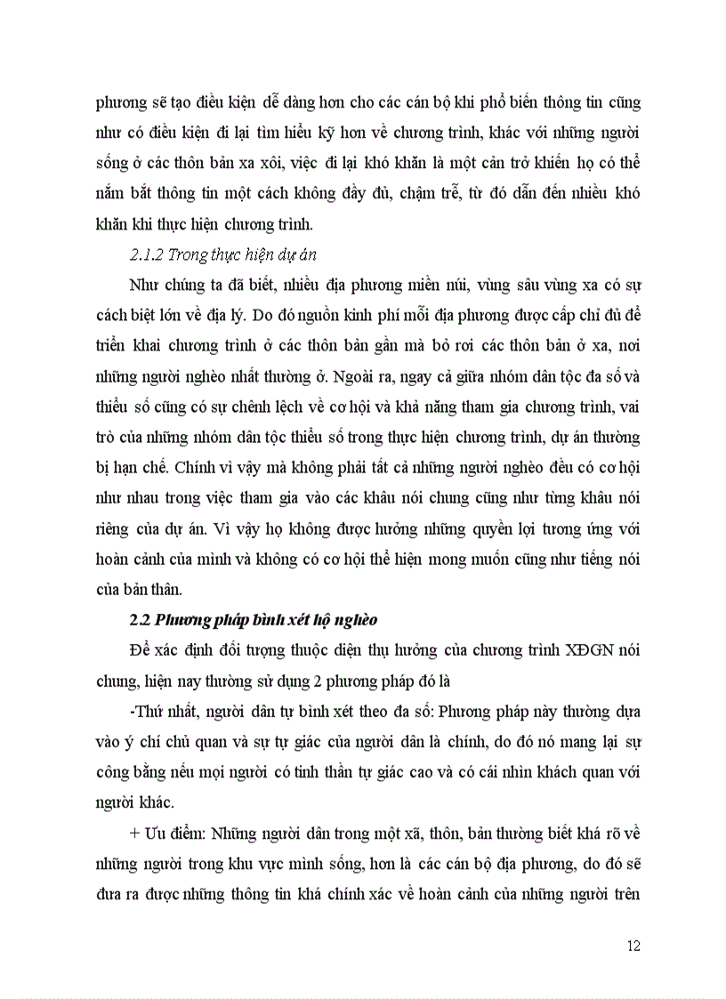 image for page Đánh giá về sự tham gia của cộng đồng trong chương trình 135 thông qua tiêu chí công bằng