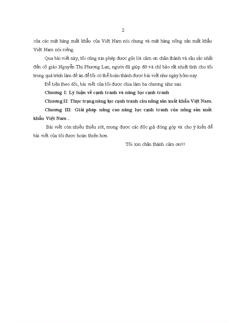 image for page Nâng cao năng lực cạnh tranh của hàng nông sản xuất khẩu Việt Nam 1