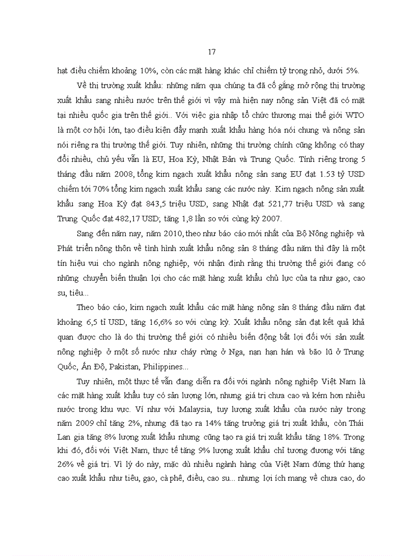 image for page Nâng cao năng lực cạnh tranh của hàng nông sản xuất khẩu Việt Nam 1