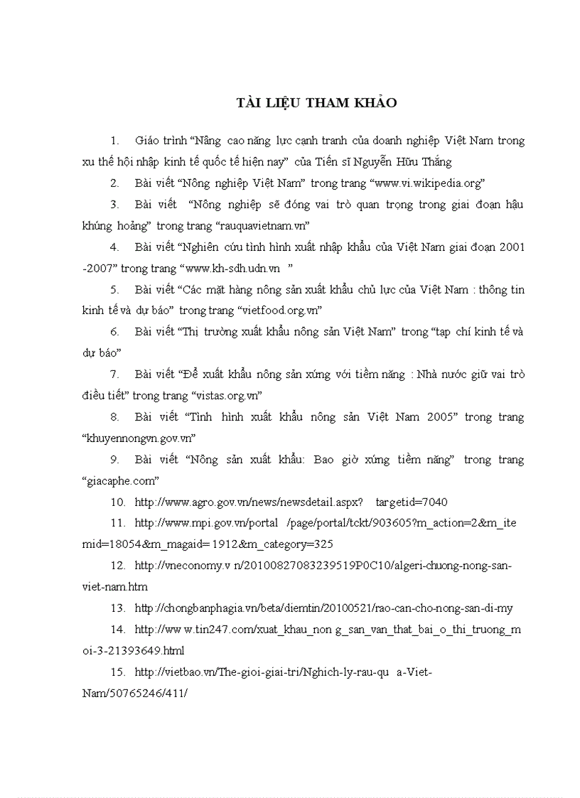 image for page Nâng cao năng lực cạnh tranh của hàng nông sản xuất khẩu Việt Nam 1