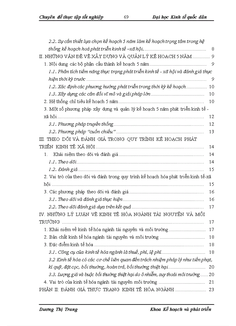 image for page Kinh tế hóa ngành trong xây dựng và tổ chức thực hiện kế hoạch 5 năm của Bộ Tài nguyên và môi trường