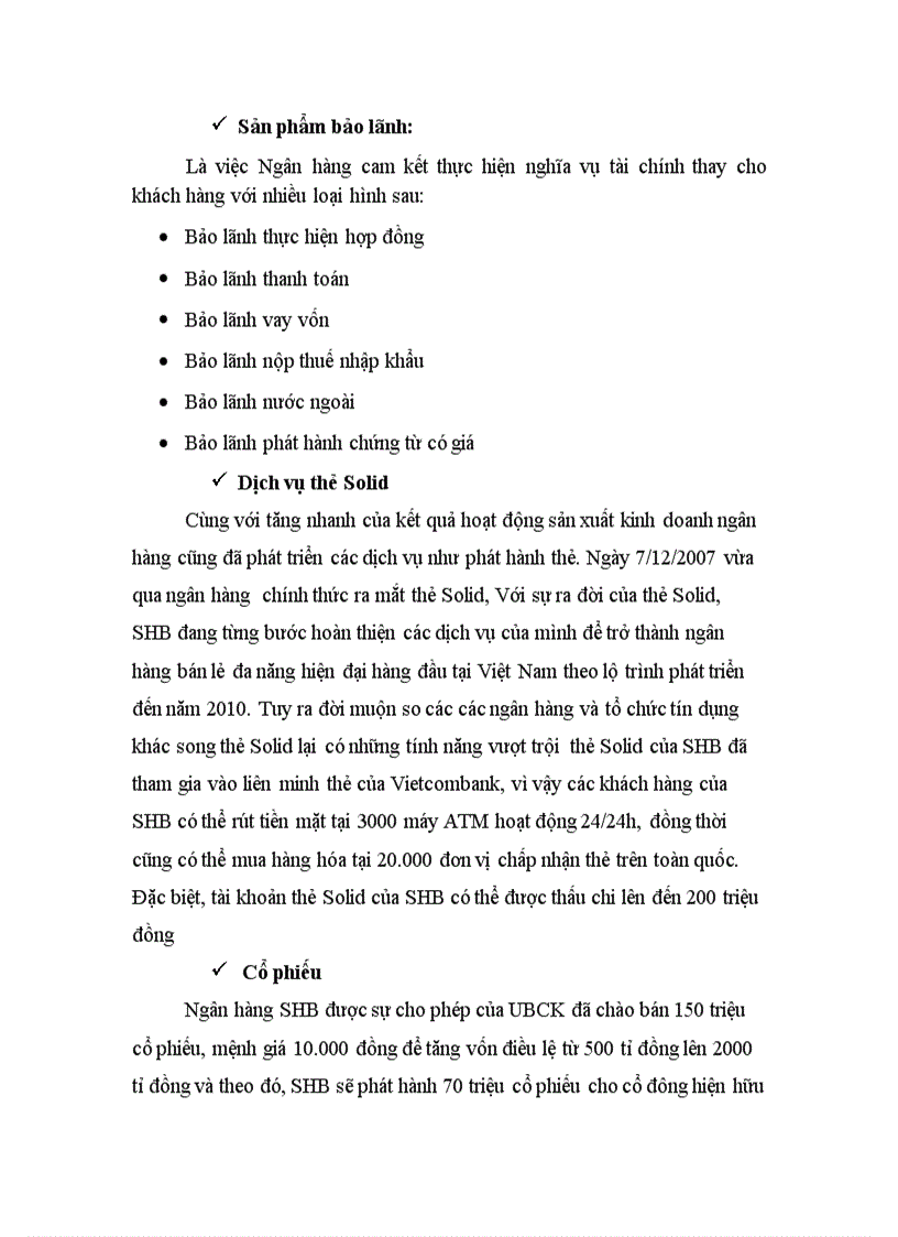 image for page Báo cáo tổng hợp về Ngân hàng TMCP Sài Gòn Hà nội SHB