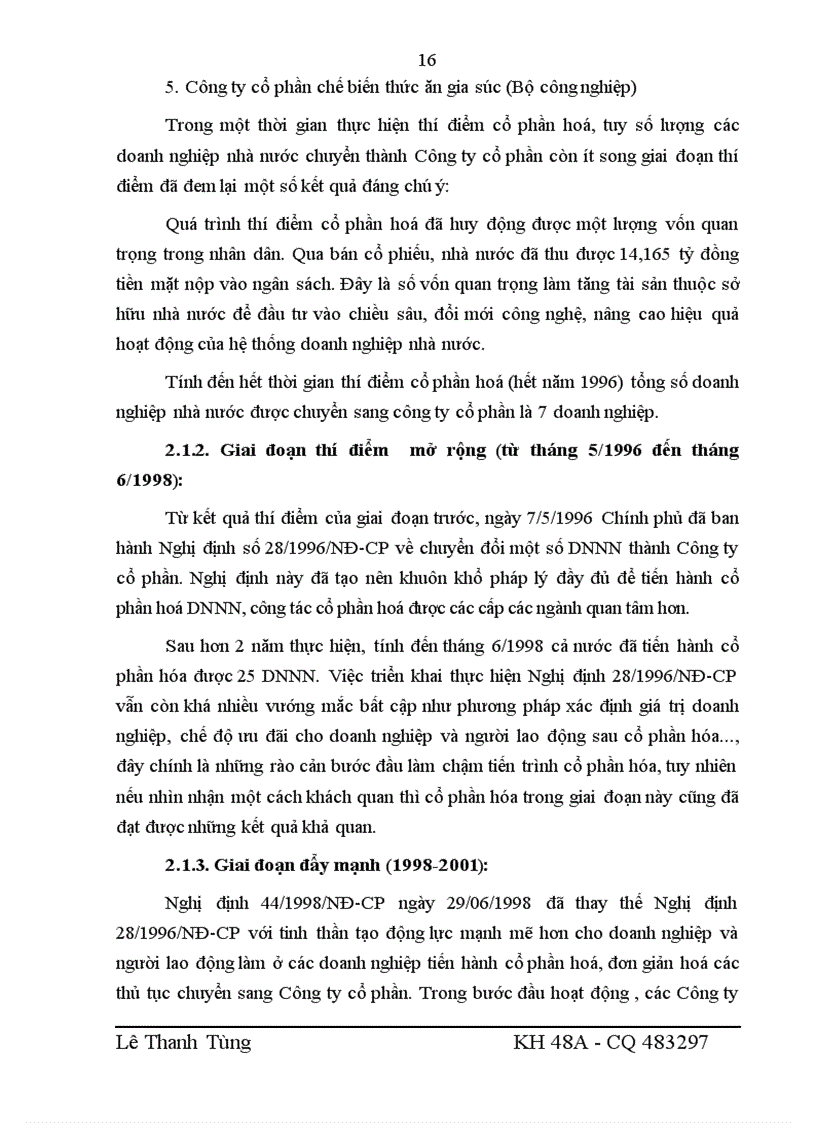 image for page Giải pháp thúc đẩy quá trình cổ phần hóa của Tổng công ty Khoáng sản TKV