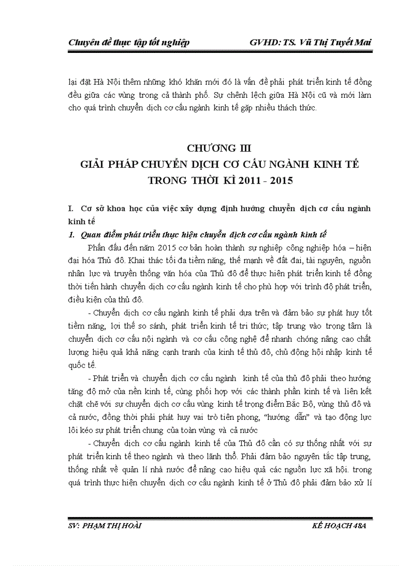 image for page Giải pháp thực hiện mục tiêu chuyển dịch cơ cấu ngành kinh tế của thành phố Hà Nội thời kì 2011 2015 theo hướng CNH HĐH