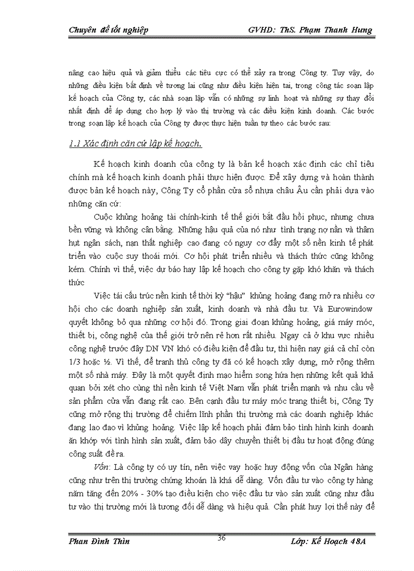 image for page Hoàn thiện công tác soạn lập kế hoạch tại công ty cổ phẩn cửa sổ nhựa Châu Âu Eurowindow