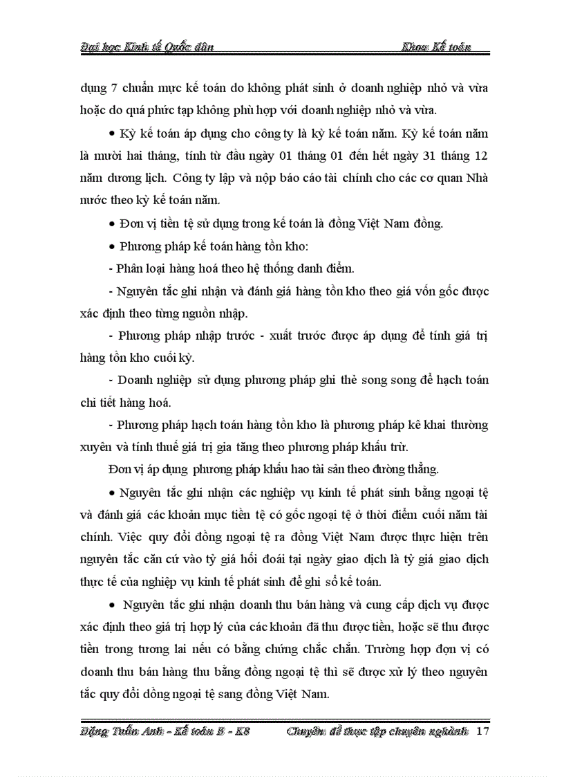 image for page Hoàn thiện công tác kế toán bán hàng và xác định kết quả bán hàng tại Công ty TNHH Sinh Nam