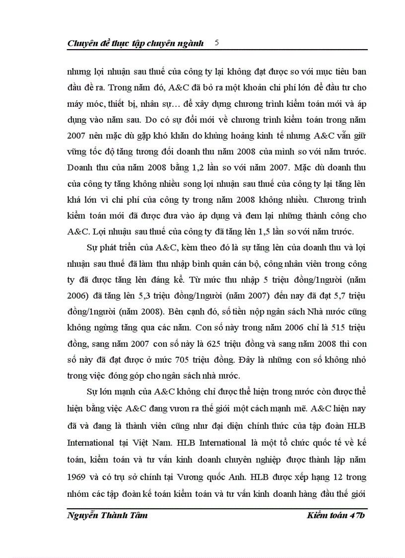 image for page Thực trạng kiểm toán chu trình tiền lương nhân viên trong kiểm toán bctc tại công ty tnhh kiểm toán và tư vấn a c chi nhánh hà nội