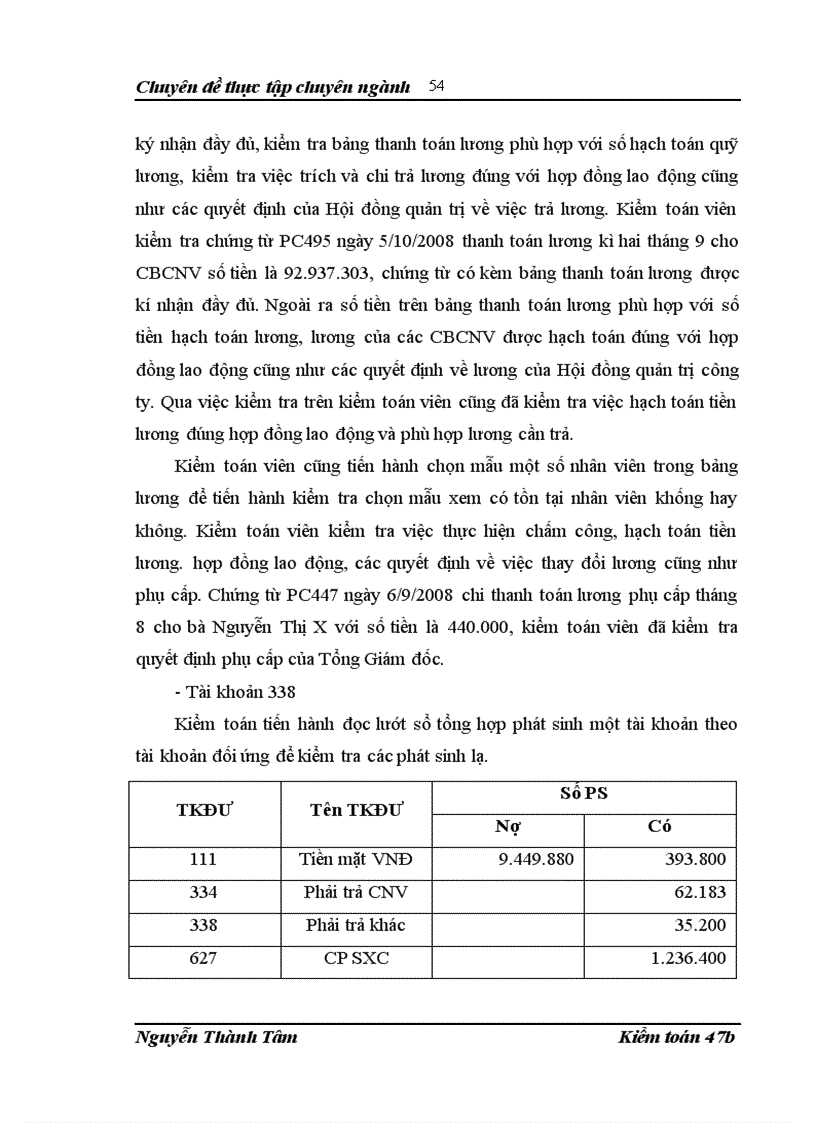 image for page Thực trạng kiểm toán chu trình tiền lương nhân viên trong kiểm toán bctc tại công ty tnhh kiểm toán và tư vấn a c chi nhánh hà nội