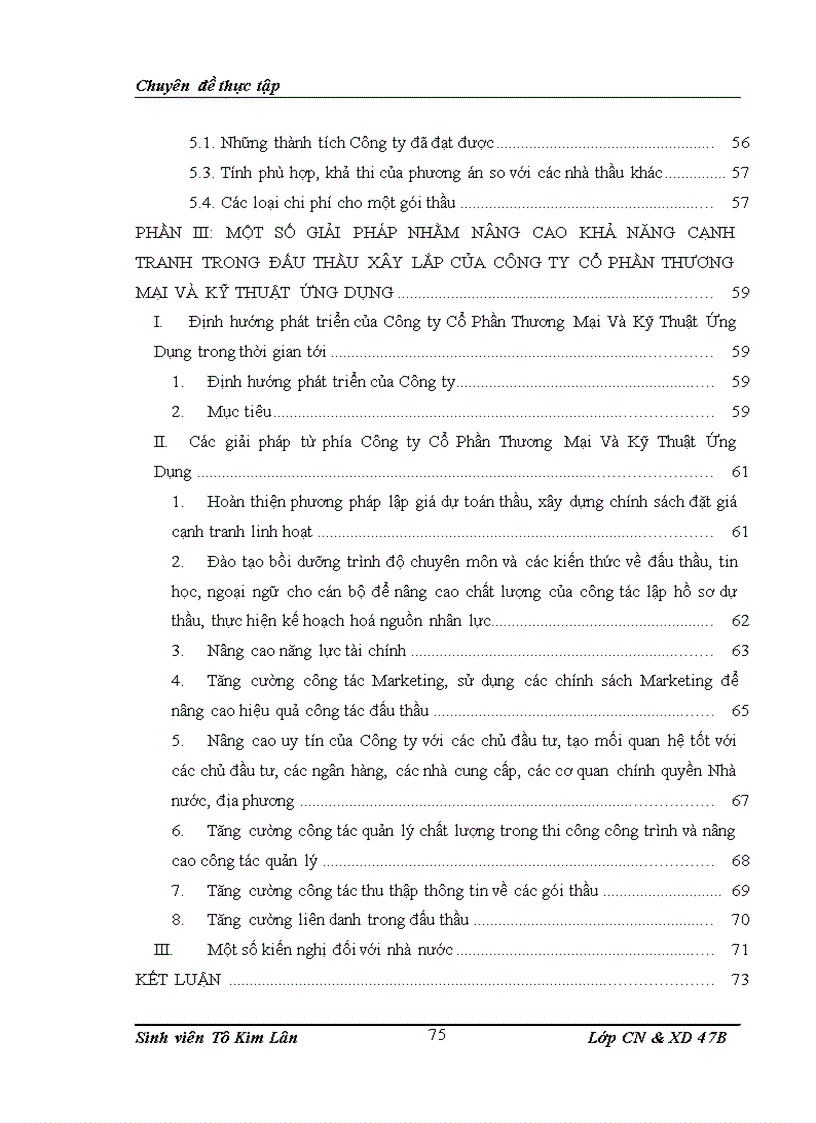 image for page Nâng cao năng lực cạnh tranh trong đấu thầu xây lắp của Công ty Cổ Phần Thương Mại Và Kỹ Thuật Ứng Dụng