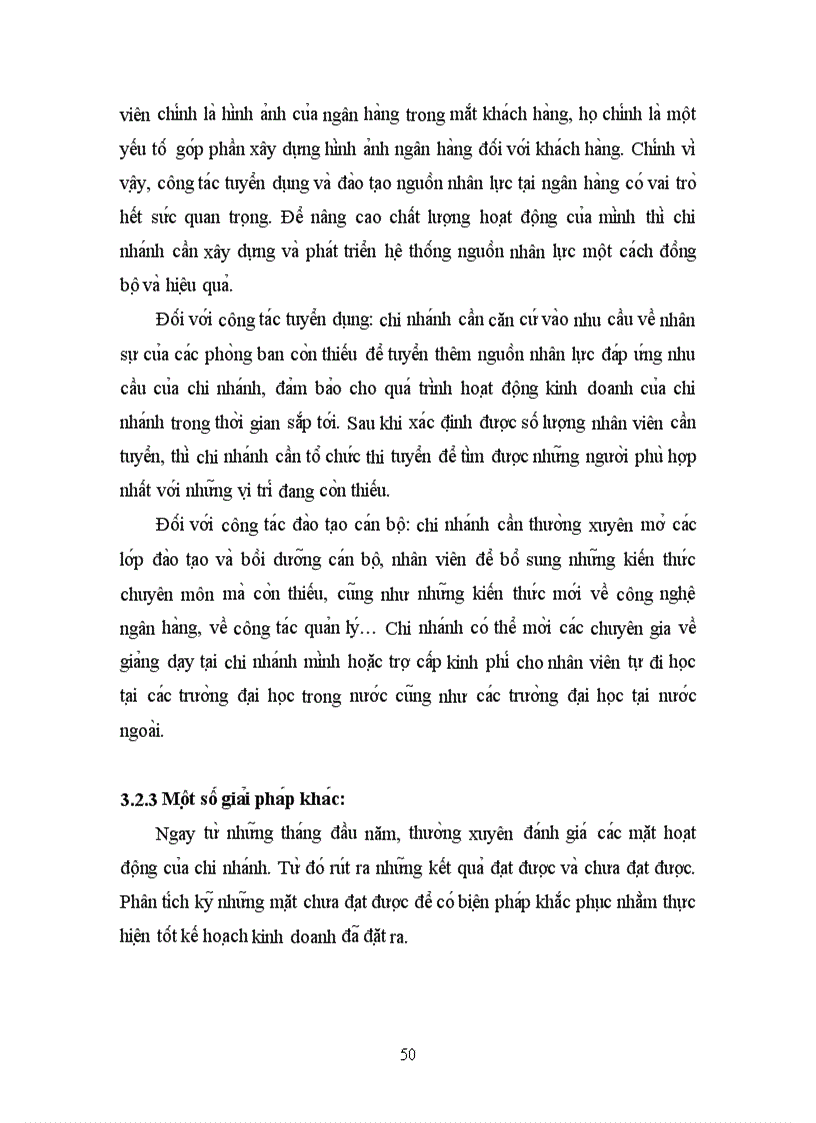 image for page Giải pháp và kiến nghị nhằm hoàn thiện công tác lập kế hoạch và thực hiện kế hoạch kinh doanh tại chi nhánh ngân hàng đt pt nam hà nội