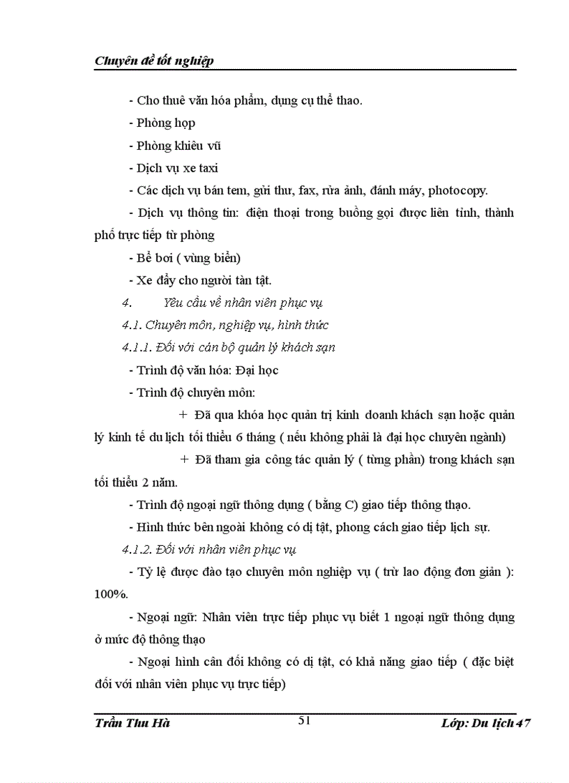 image for page Nâng cao chất lượng dịch vụ của Khách sạn Hồng Ngọc 1 theo tiêu chuẩn của một khách sạn 3 sao