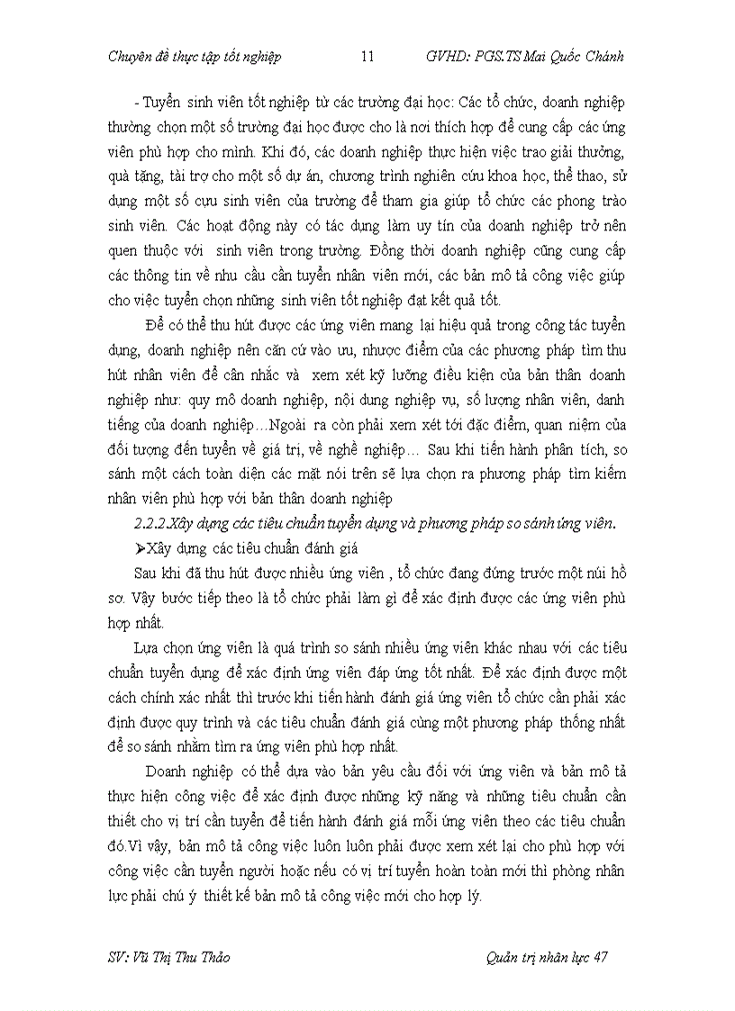 image for page Hoàn thiện công tác tuyển dụng nhân lực tại Tổng công ty Bia Rượu Nước giải khát Hà Nội 1