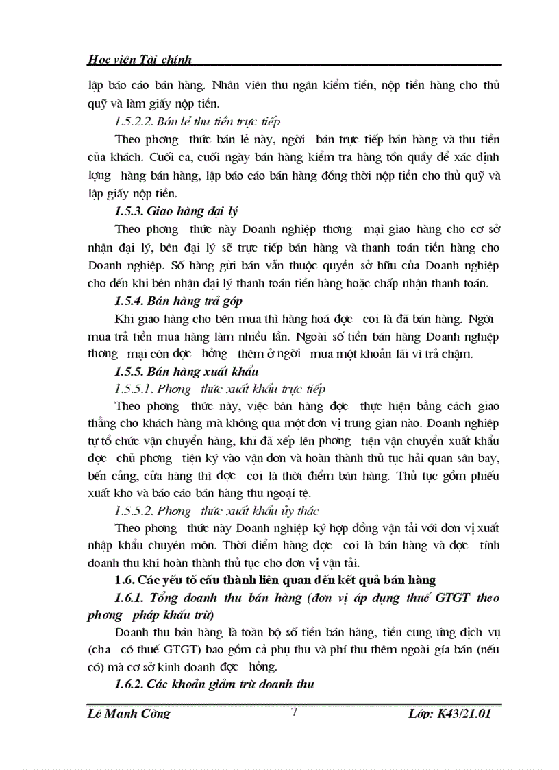 image for page Hoàn thiện công tác kế toán bán hàng và xác định kết quả bán hàng tại Công ty cổ phần lương thưc Hà Bắc