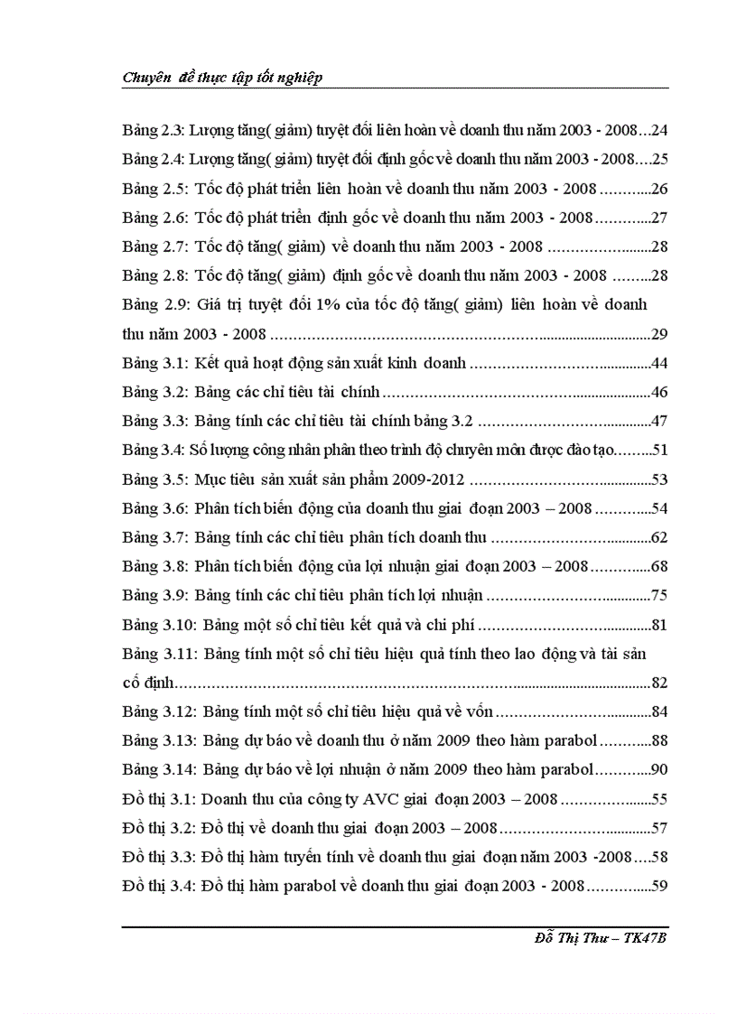 image for page Nghiên cứu thống kê tình hình sản xuất kinh doanh của công ty cổ phần cầu trục và thiết bị AVC giai đoạn 2003 200